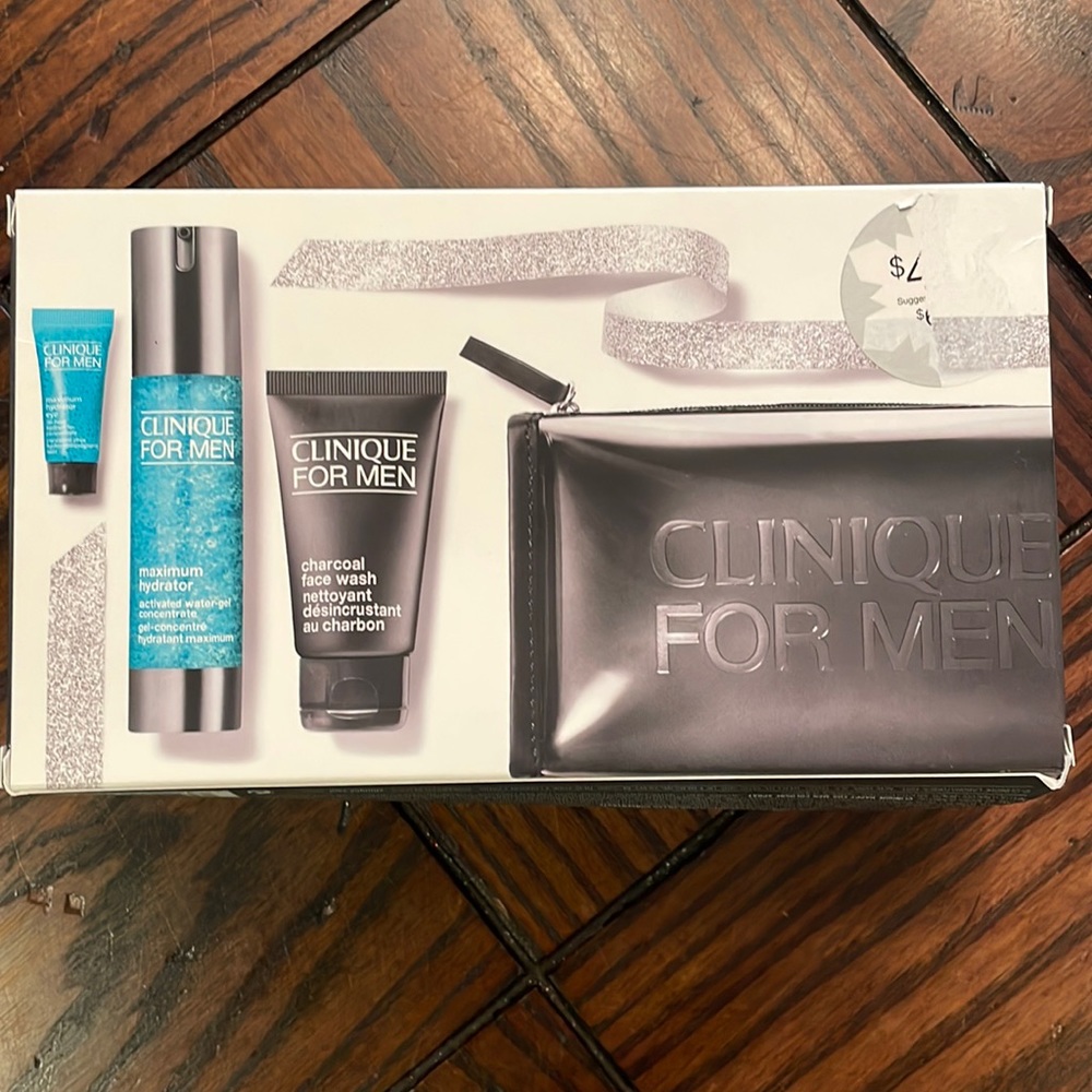 Clinique… GREAT SKIN FOR HIM…4 piece set